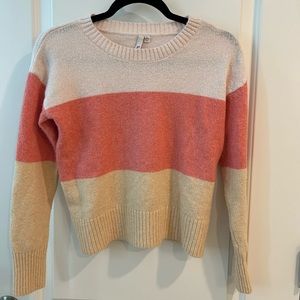 SO Girls Striped Sweater Size: L (10/12)